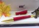 2019 New Mont Blanc Muses Marilyn Monroe Gold Clip Red Fineliner Pen (5)_th.jpg